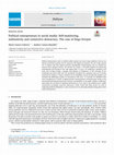 Research paper thumbnail of Political entrepreneurs in social media: Self-monitoring, authenticity and connective democracy. The case of Íñ igo Errejón