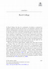 Research paper thumbnail of Reed College