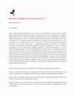 Research paper thumbnail of Barbarismo y Religión: Roma y el concepto de lo civil (Curso 17/IEC 2023)