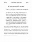 Research paper thumbnail of The Prospects for Reform in the Age of Revolution: Mary Wollstonecraft's "A Vindication of the Rights of Woman"