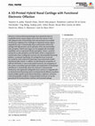 Research paper thumbnail of A 3D‐Printed Hybrid Nasal Cartilage with Functional Electronic Olfaction