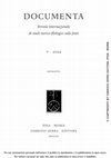 Research paper thumbnail of La gestione della spesa straordinaria nel primo dogato genovese: l’Officium monete, in «Documenta. Rivista internazionale di studi storico-filologici», V (2022), pp. 35-47.