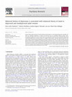 Research paper thumbnail of Maternal history of depression is associated with enhanced theory of mind in depressed and nondepressed adult women