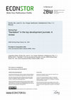 Research paper thumbnail of “Sanitation” in the Top Development Journals: A Review