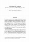 Research paper thumbnail of Reframing the director: distributed creativity in filmmaking practice