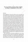 Research paper thumbnail of The Second Shift in (Modern) Ruler Visibility. The Reign of Abdülhamid II (1876-1909).