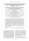 Research paper thumbnail of Classification of Plants Medicine Species from Algerian Regions using UV Spectroscopy, HPLC Chromatography, and Chemometrics Analysis