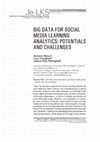 Research paper thumbnail of Peer Reviewed Papers Big Data, Cognitive Computing and Innovative Teaching Models Big Data for Social Media Learning Analytics: Potentials and Challenges