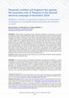 Research paper thumbnail of Respread, mobilize and fragment the agenda: the secondary role of Telegram in the Spanish electoral campaign of November 2019