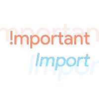 @importantimport