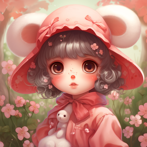 My Melody, a cute and aesthetic profile picture.