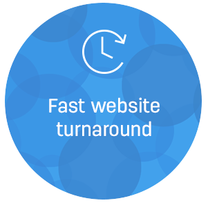 fast website turnaround