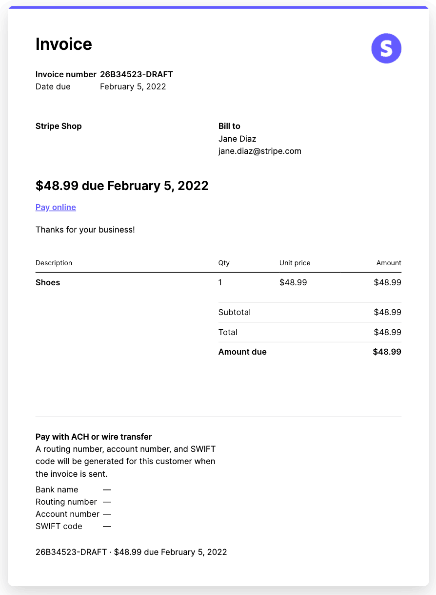 Invoice PDF