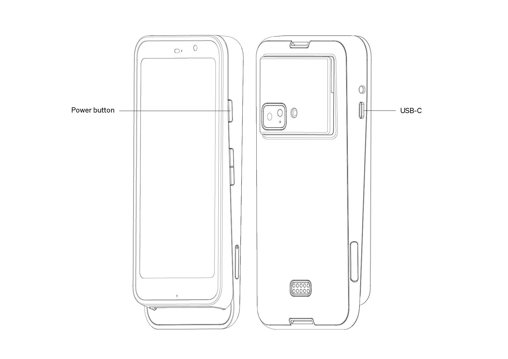 Side of Stripe Reader S700