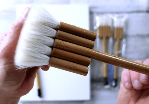 2 Soft Blending Brushes - Ultra Soft Bristles