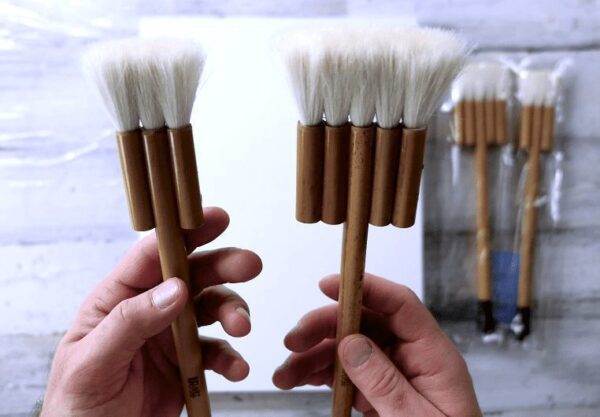 2 Soft Blending Brushes - Ultra Soft Bristles