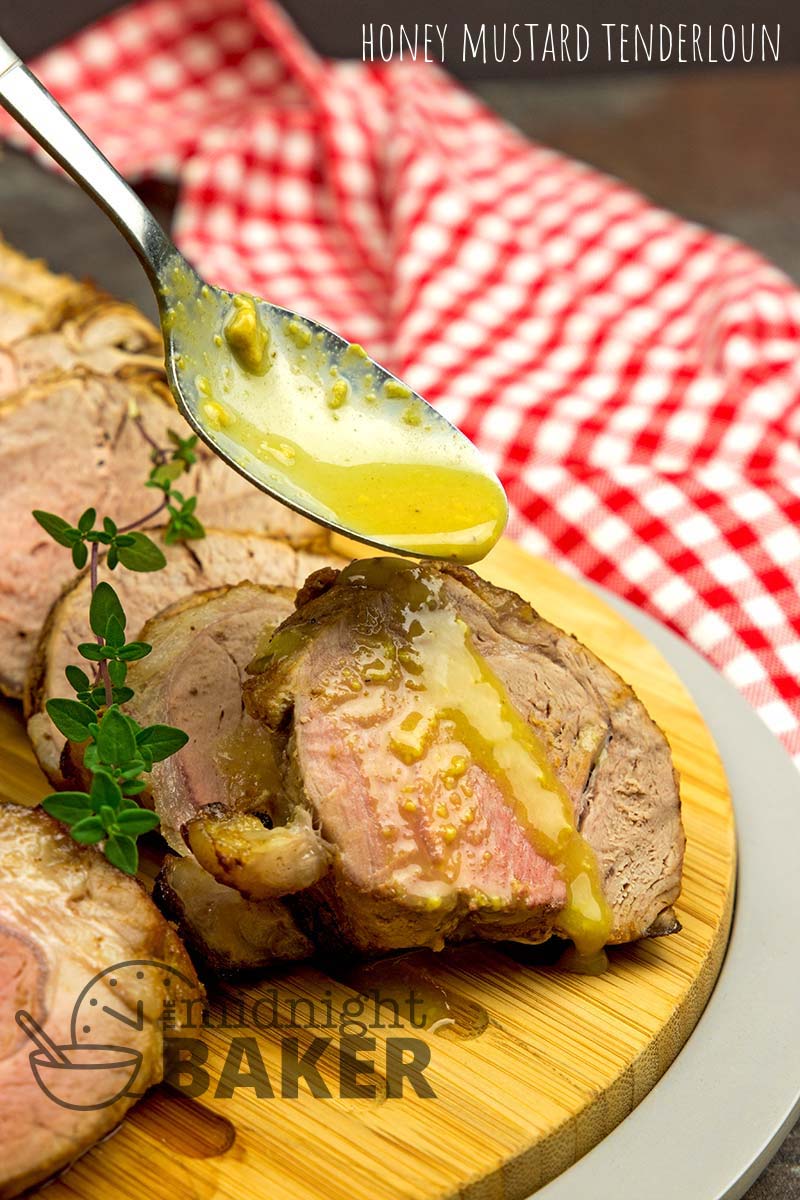 Honey mustard pork tenderloin