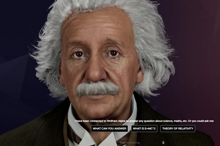 Albert einstein AI chatbot