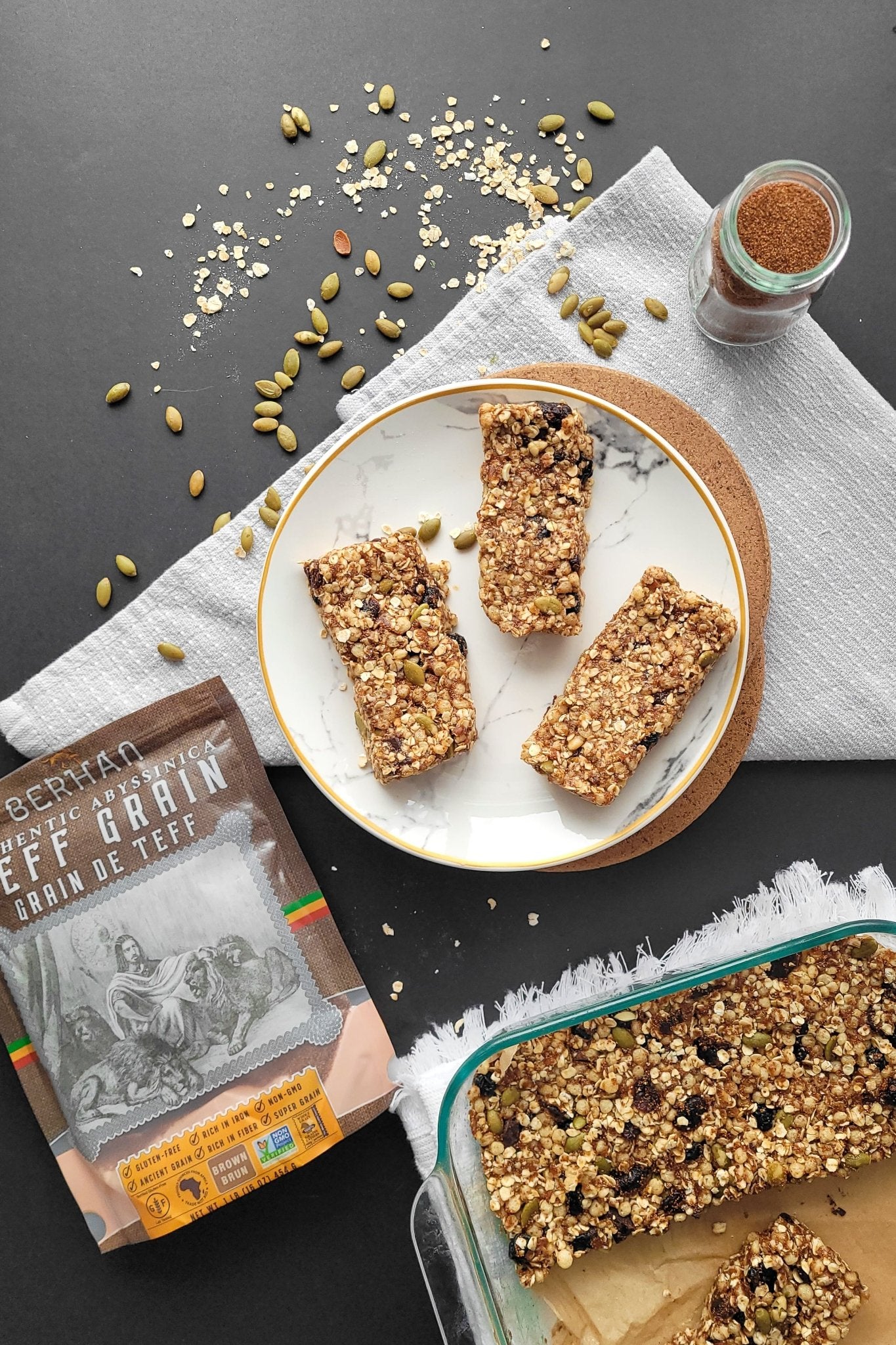 Gluten-Free Teff Bars - Berhan Teff