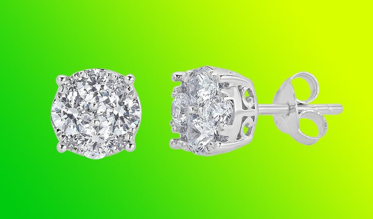 Diamond Stud Earrings