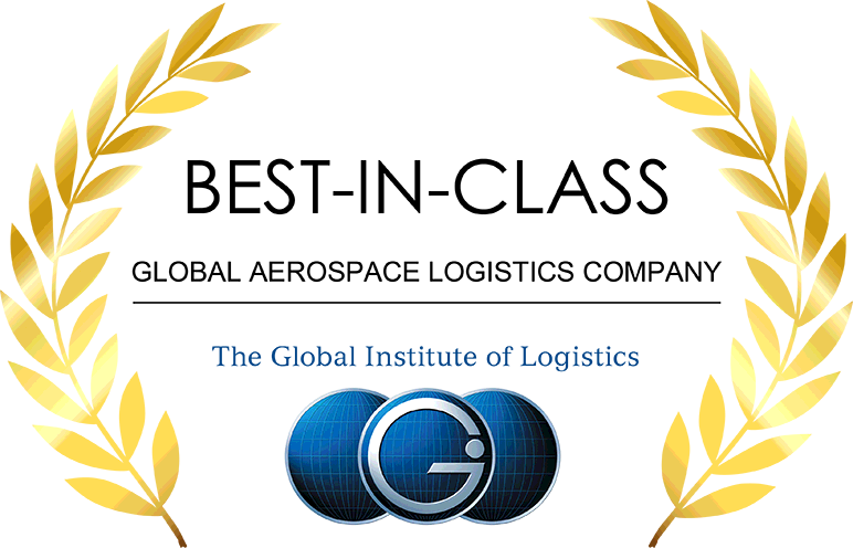 best-in-class global aerospace logistics company award