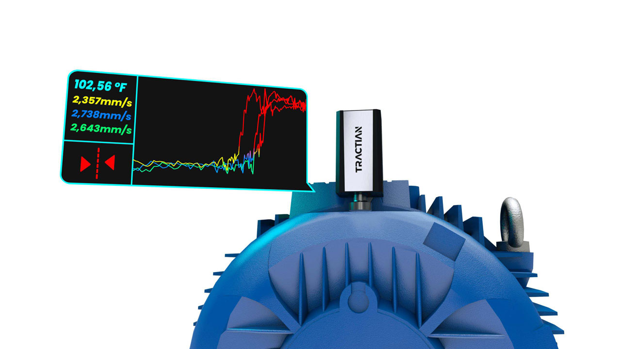 Tractian condition monitoring sensor