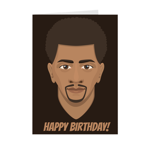 Happy Birthday - African-American Male Birthday - Greeting Card Front