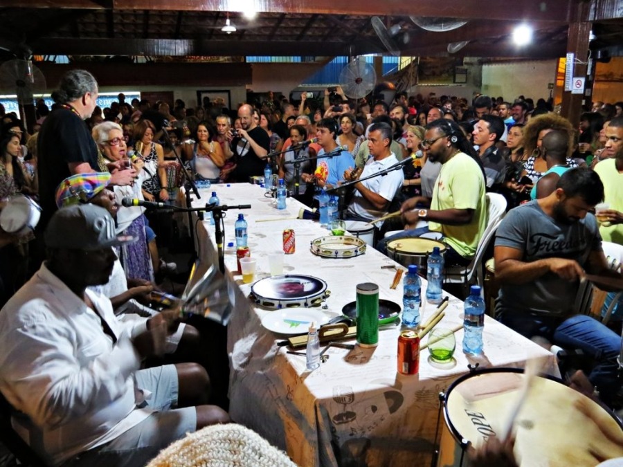 imagem do samba do trabalhador no bairro de Andaraí, Rio de Janeiro