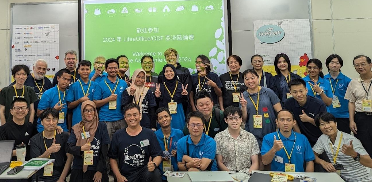 LibreOffice Asia Conference 2024 in Taipei – Government Migration and Community Experiences Sharing