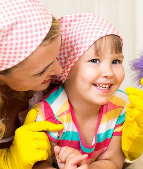 Como limpar a casa para a chegada do bebê