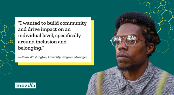 Diversity Program Manager Evan Washington on employee resource groups at Mozilla