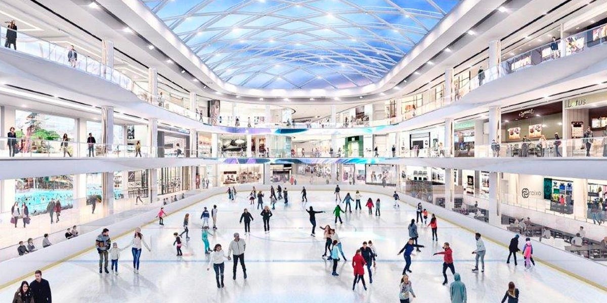 THE ICE MALL: A WINTER WONDERLAND!