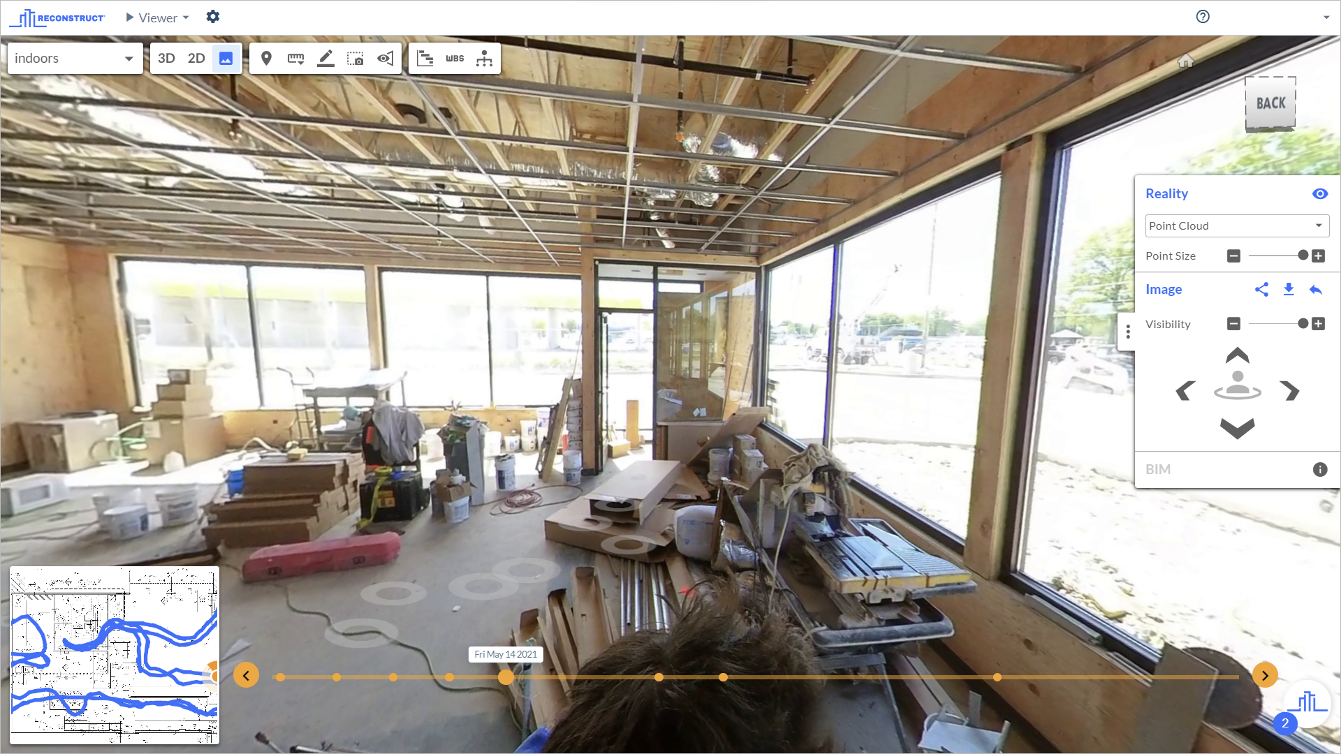 3d site survey generated from reality mapping software 