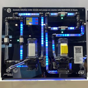 Anomaly detection water circuits and pumps with NanoEdge AI Studio