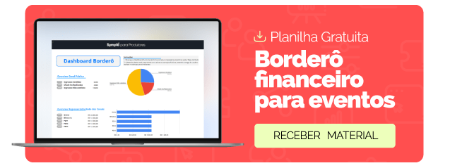 Borderô financeiro para eventos