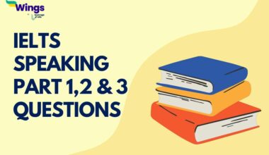 Most Common IELTS Speaking Questions: IELTS Speaking Part 1,2 & 3 Questions