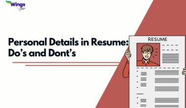 Personal Details in Resume: Do's and Dont's