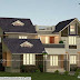 2800 square feet elegant mixed roof house design