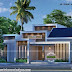 1501 sq-ft mixed roof home architecture