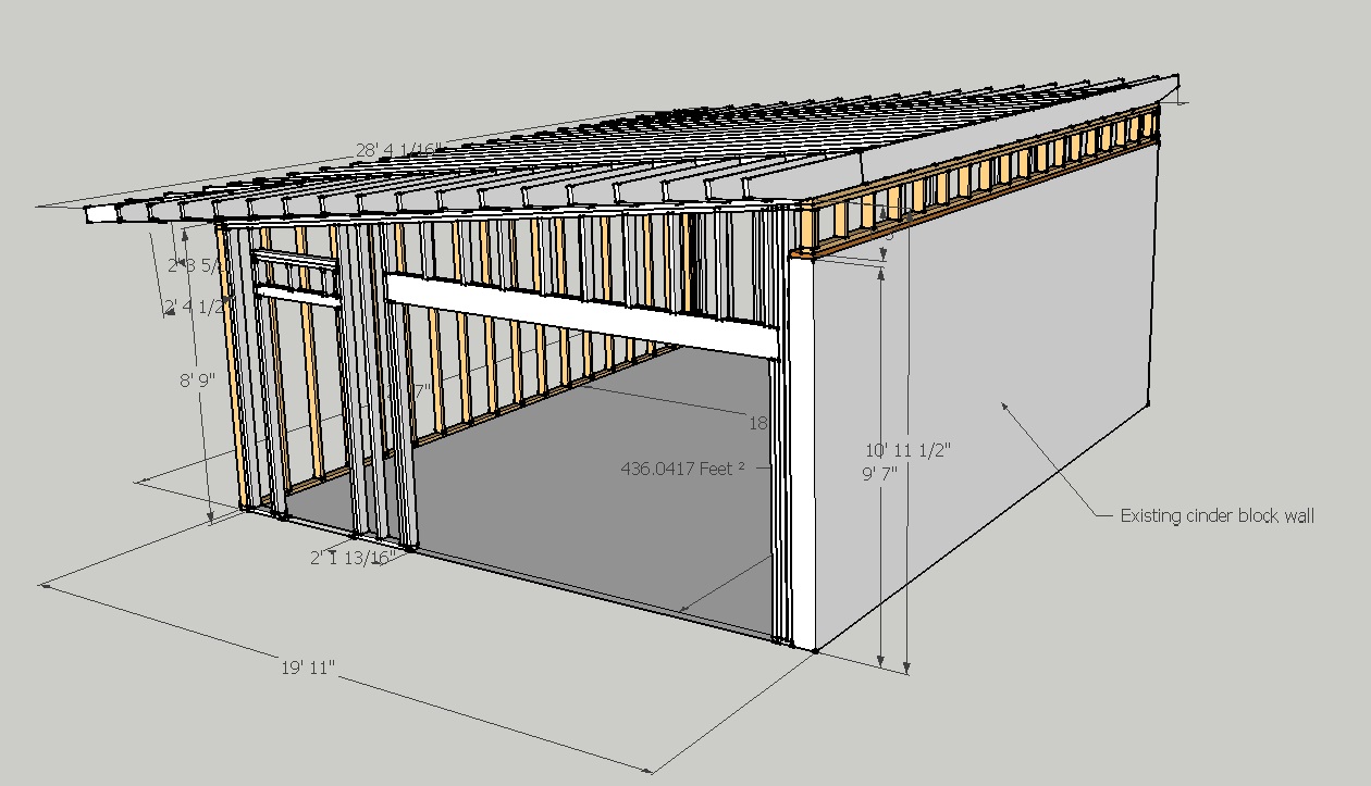 Picture 15 of Concrete Block Garage Plans