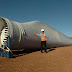 Huge Wind Turbine Blade