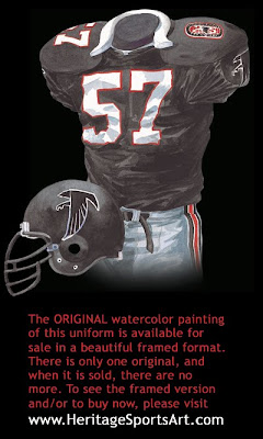 Atlanta Falcons 1990 uniform