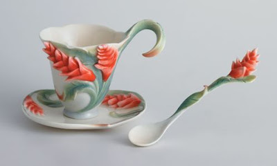 porcelain tea cups