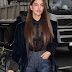 Irina Shayk Arrives at the Jean-Paul Gaultier Fashion Show in Paris