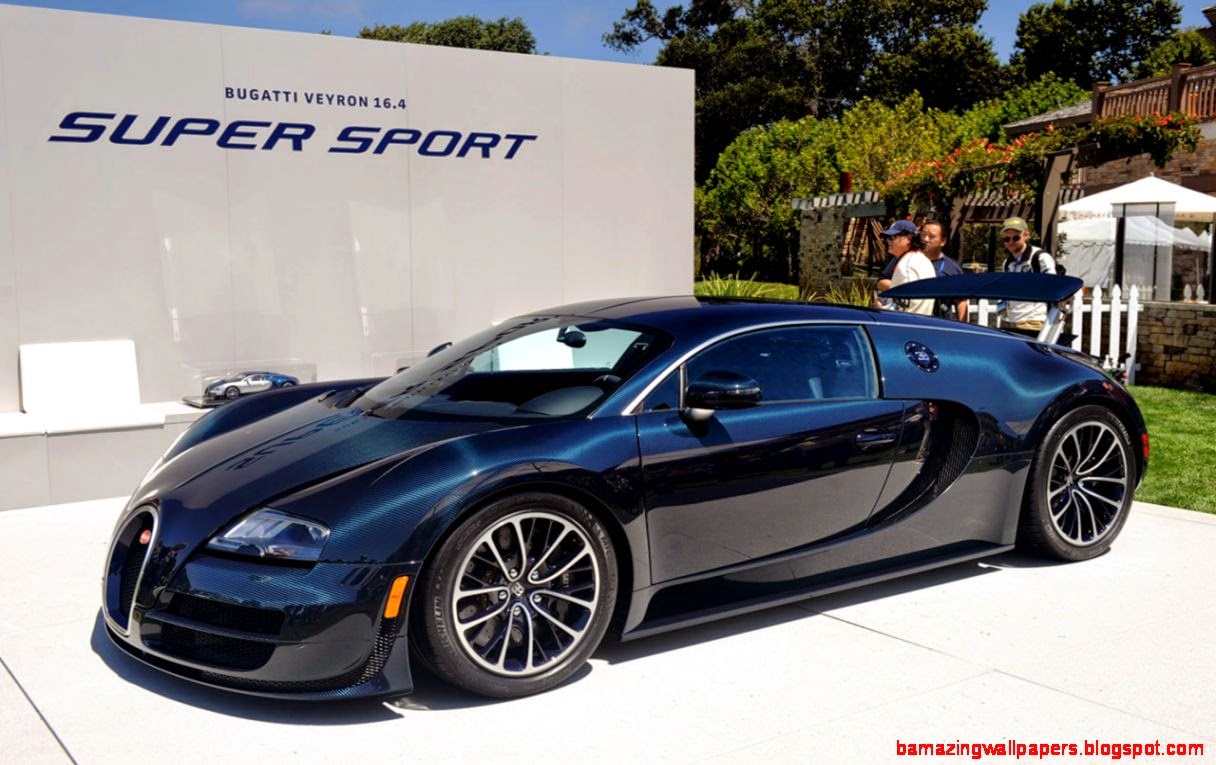 Bugatti Veyron Super Sport 2014 Blue