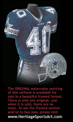 Dallas Cowboys 1999 uniform