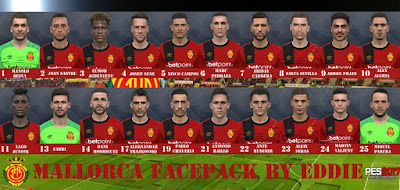 PES 2017 Facepack RCD Mallorca 2019 by Eddie Facemaker