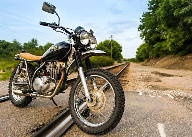 Yamaha SR250 Scrambler by Trident Cycles, Virginia