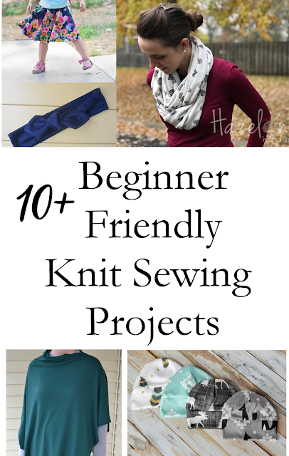 10+ beginner friendly knit sewing projects