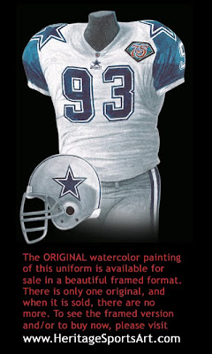 Dallas Cowboys 1994 uniform